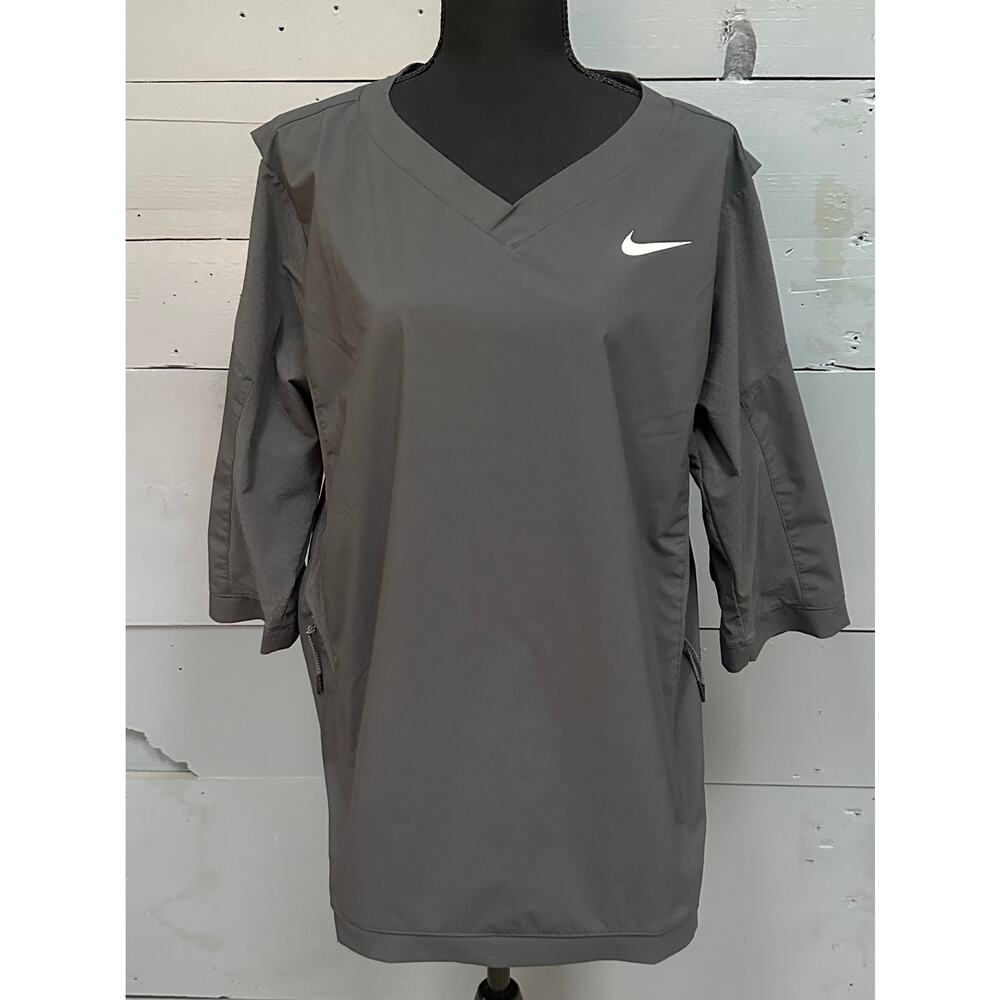 Nike Dri Fit Baseball Pullover Windbreaker size Medium